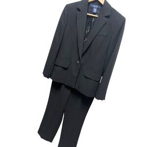 Jones Wear Essentials Black Tailored 2 Piece Professional Suit